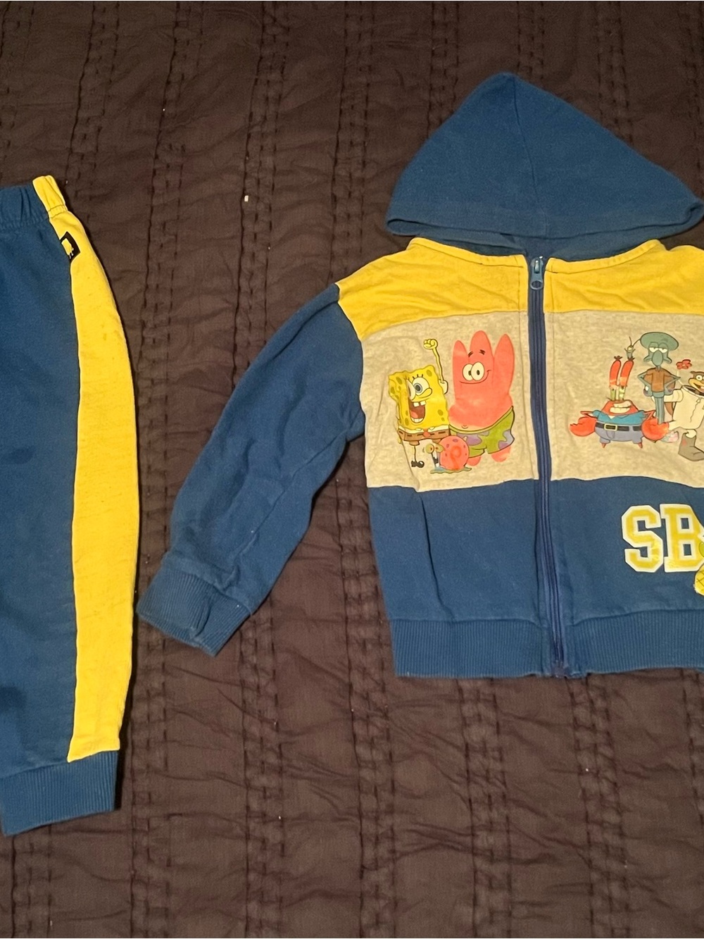 SpongeBob Hoodie & Joggers Set